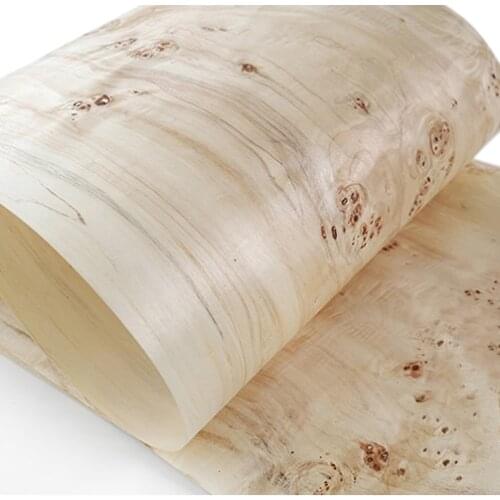 Natural Mappa Burl Wood Veneer