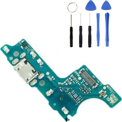 New USB Charging Port Jack Dock Plug Connector Charge Board Flex Cable Mobile Phone Parts FOR Samsung A01 2020 A015
