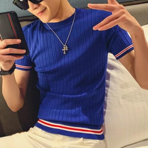 Polos Para Casual Hombre 4xl-m 2020 New Korean Mens Polo Shirt Short Sleeve Polo Shirt Men Slim Fit Shirt Summer Breathable