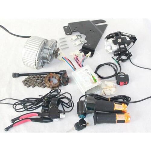 450W UPGRADE ELECTRIC BICYCLE BRUSH MOTOR LED LENS ELECTRIC BIKE HEADLIGHT THROTTLE WITH KEY SWITCH BRAKE LEVER CAN FIT MIRRORS