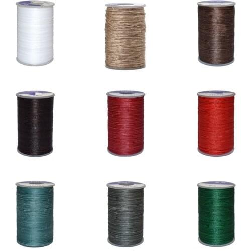 35m/lot 0.45 0.55 0.65mm Waxed Polyester Cord Beading String Rope Thread for Jewelry Making Findings DIY Bracelet Necklaces