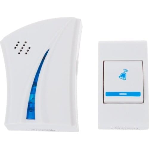 36 Music Tune Wireless Doorbell 100m Cordless Remote Control Waterproof Wireless Smart Door Bell+Push Button for Home Office