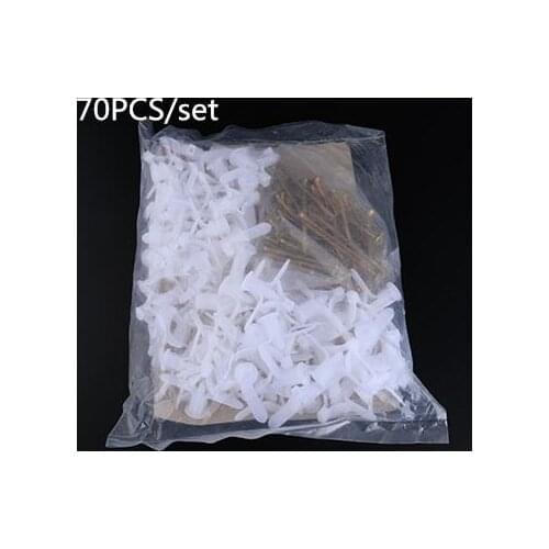 70pcs/ 100pcs Plasterboard Drywall Ribbed Anchor Self Drilling Wall Drywall Anchors Plastic Screw Expansion Anchor Sleeve Screw