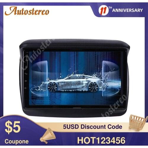 Android 9.0 64G Car GPS Navigation For Mitsubishi L200/PAJERO Sport 2008-2016 Car Radio Recorder Multimedia Radio Player Carplay