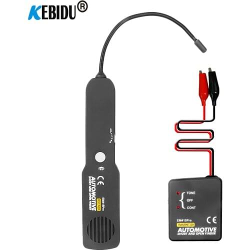 Automotive Wire Tracker Circuit Finder Tester Cable Wire Tracer for tone line test leads Car Wire Meter EM415pro Diagnostic Tool