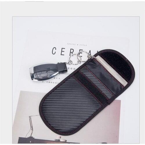 Car Key Signal Blocker Case Faraday Cage Fob Pouch Keyless RFID Blocking Bag for LiFan X50 X60 620 Solano Chevrolet Cruze 2013