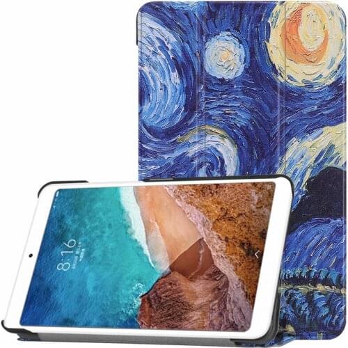 Case for Xiaomi Mi Pad 4 8.0 inch Case Slim PU Leather Smart Cover Capa for funda Xiaomi MiPad4 MiPad 4 Case 8.0