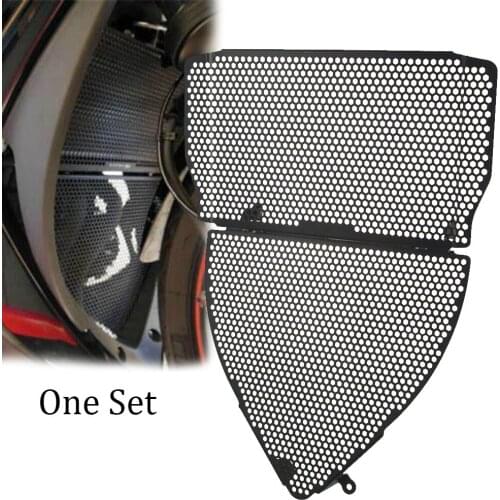 Motorcycle Radiator Guard Protector Grille Grill Cover Oil Cooler Header Grille FOR YAMAHA YZF-R3 YZF R3 2015 2016 2017 2018