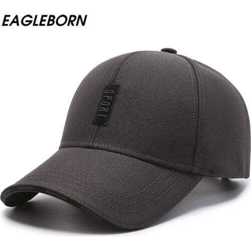 EAGLEBORN Men Caps Dad Hats Letter Embroidery Snapback New Era Fitted Hat High Quality Fashion Baseball Cap Sport Caps Men