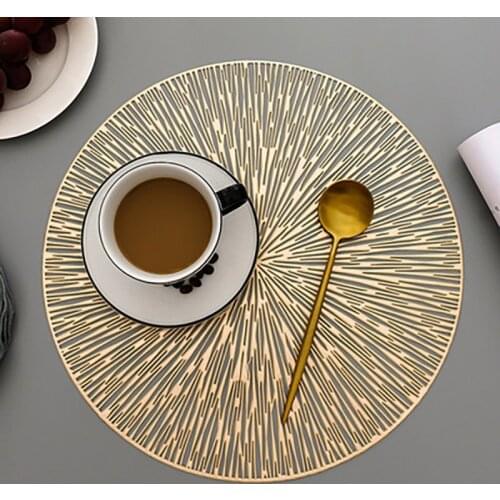 European Style Insulation Placemats Hollow Placemat Anti-Heat Meal Mat Steak Plate Pad Table Decoration Mat Kitchen Accessories