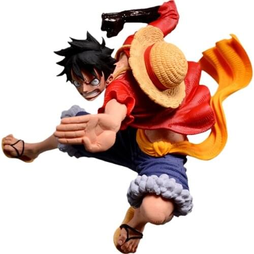 One Piece Figure Monkey D Luffy and Other Anime Model Animation Ornaments Childrens Toys Gift Dolls New World Comics Doll