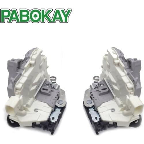 FS Front Pair Left/Right Door Latch Lock Actuator Mechanism for Seat Altea Leon VW 1P1837015A 1P1837016A 1P1837015 1P1837016