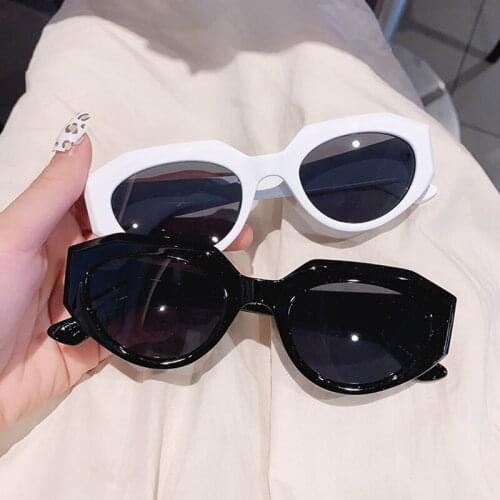HKNA 2021 Cateye Sunglasses Women Vintage Glasses Women/Men Luxury Designer Shades Women Wholesale Gafas De Sol Mujer UV400