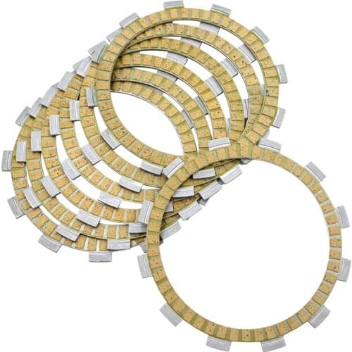 7 pcs Motorcycle Paper based Clutch Friction Plate Kit For Hyosung TE450 Rapier GT650 GT650 S/R GT650 i R GV650 Aquila i ST700 I
