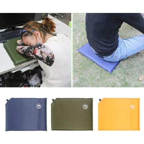 Self-Inflating Seat Cushion - Inflatable Air Seat Pad for Camping Hiking Home Office Picnic Garden Portable Ultralight