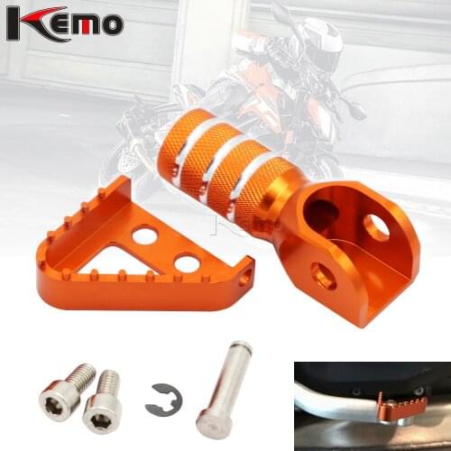 Motorcycle Rear Brake Pedal Step And Gear Shifter Lever Tip For duke 125 300 390 990 950 ADVENTURE 690 DUKE SMC 690 ENDURO