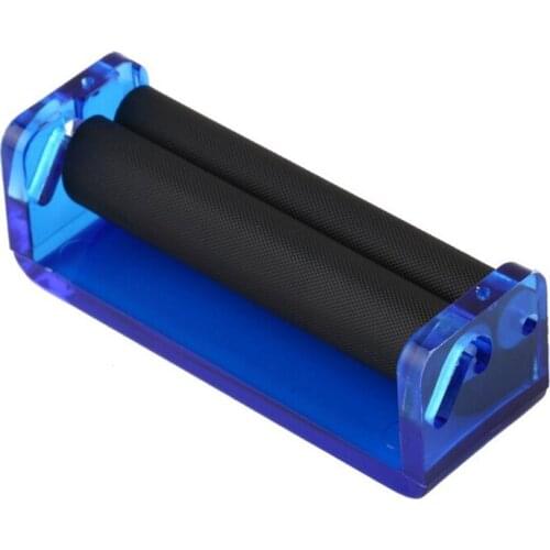 Potable Manual Tobacco Roller Acrylic Hand Cigarette Maker Rolling Machine Tool for 70/110mm Rooling Paper Smoking Accessories