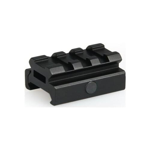 PPT Aluminum Low-Profile 0.5" High Riser Mount Fit on Weaver and Picatinny Rails GZ22-0214
