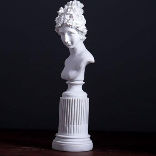 Statue Sculpture Freya Statuette Living Room Home Decoration Accessories Artwork Sculpture Study Creative Portrait Decoration