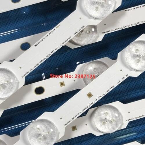 New 16pcs LED Backlight Strip for Samsung UE55HU7200U UE55HU7100S UN55HU725 BN96-33493A 33494A DCGE-550DCB-R5 550DCA 2014SVS55