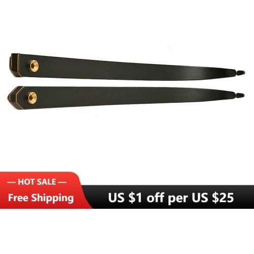 1pair Recurve Bow Limbs 30-50lbs Right /left Hand Bow Carbon Bow Limbs For Shooting Practice Hunting Accessory