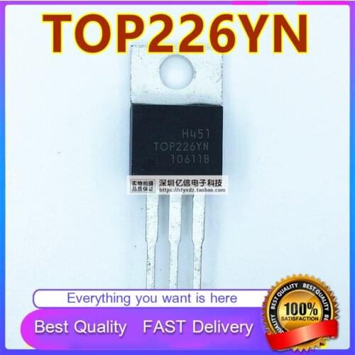 10Pcs/Lot New Original TOP226YN TOP226Y Power ManagementIC TO220-3 Good Quality