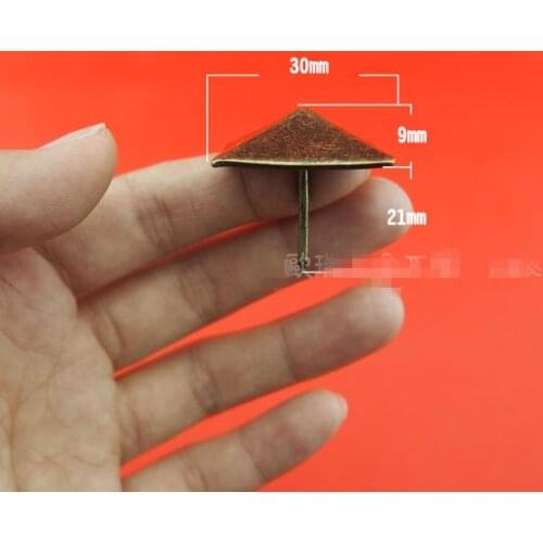 30MM*30MM Square bubble nail decorative sofa nails pin technology drum antique tacks