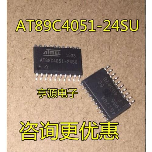AT89C4051 AT89C4051-24SU AT89C4051-24SI