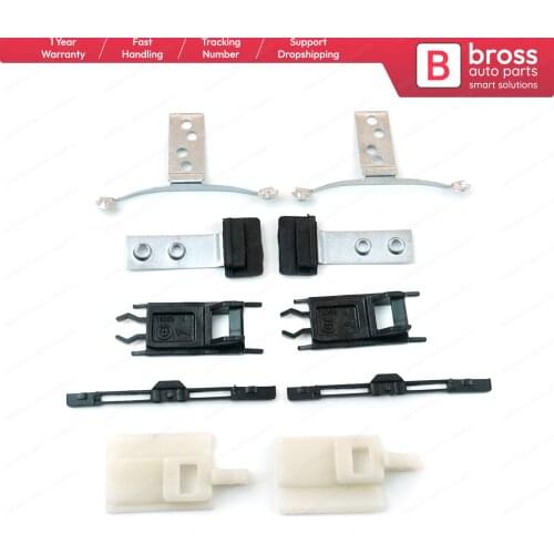 Bross Auto Parts BSR512 10 Parts Sunroof Set Repair for BMW E46: 54138246027 1998-2004 Fast Shipment Ship From Turkey