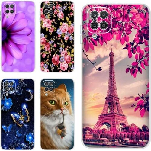 For Samsung Galaxy A12 Case 6.5'' Soft Silicone Full Protective Shell For Samsung A12 SM-A125F Cases GalaxyA12 Phone Cover Coque