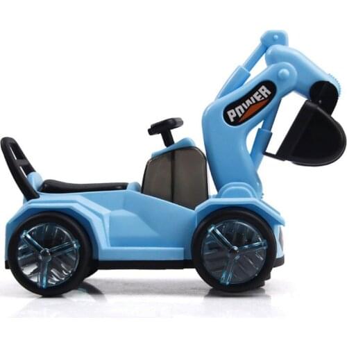 Childrens Excavator Toy Electric Music Light Universal Wheel Engineering Vehicle Toy Car Childrens Excavator Toy