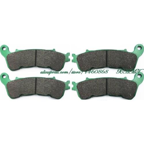 For HONDA 250 NSS FORZA Z ABS 2005 2006 Disc Brake Pads Pill Front Rear