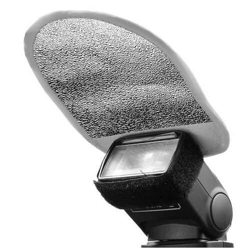 Godox MRF-01 White Diffuser Silver Speedlite Reflector for Shoe Mount Flashes