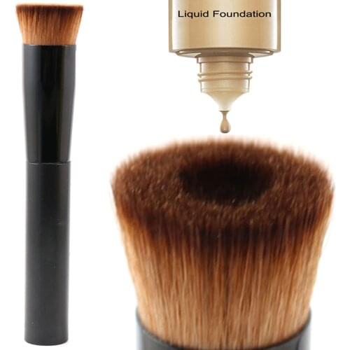 Perfecting Face Makeup Brush Multipurpose Liquid Foundation Primer Base Minieral Powder Blush Bronzer Cosmetic Beauty Brush