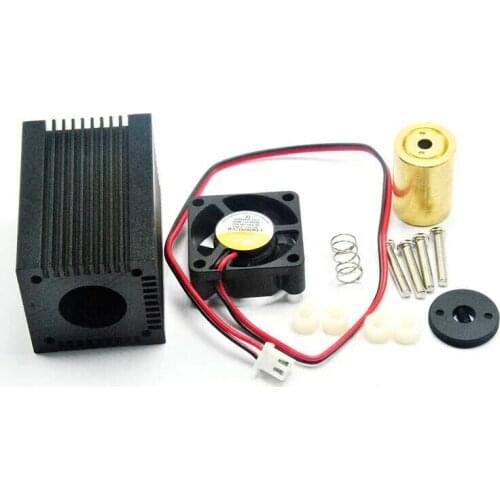 33x50mm DIY Auminum Heat Sink Housing For 650nm 9mm Red Laser Diode module