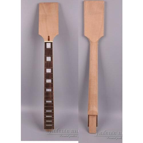 Mahogany Electric guitar neck Replacement Fretboard 22 fret 24.75 Set in New#19