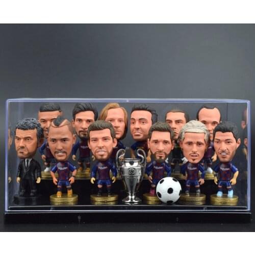 High Meticulous 6.5cm Pique Coutinho Iniesta Xavi Eto'o Suarez 2.5in Height B2021 Activity Doll Figure Toy