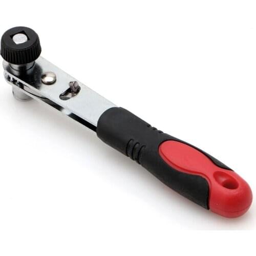 Mini 1/4" Ratchet Wrench Screwdriver Rapid Rod Quick Socket Wrench Tools Hot