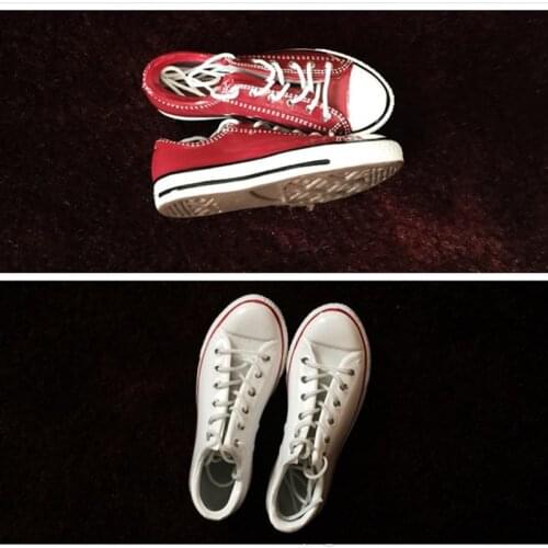 1/6 Scale Female Girl Canvas Shoes Casual Sports Shoes Model For 12" Action Figures Dolls Body Accessories Toys