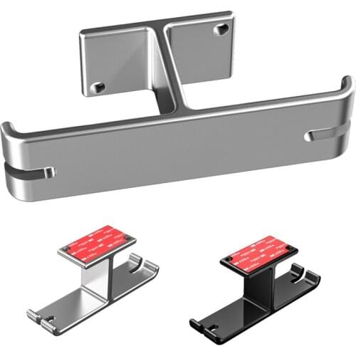 Fashion 2 in 1 Headphone Stand Universal Dual Hanger Headset Mount Black Headset Holder For Bluetooth Headphones Bags Umbrellas