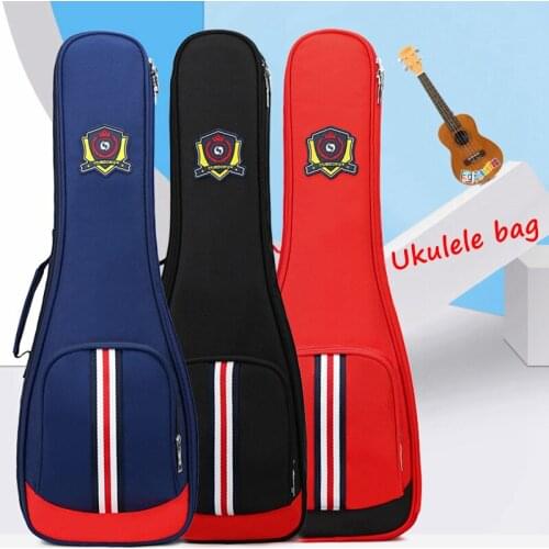 Fashion most popular Ukulele case bag Students with 23 24 26 inch Backpack childrens cartoon UK lili bag