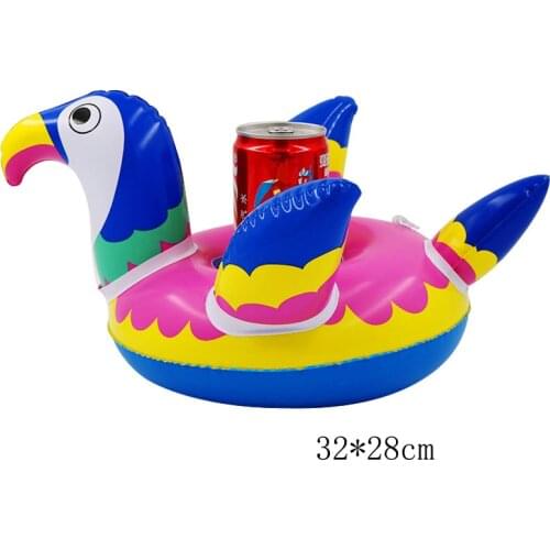 Inflatable Cup Holder Table Bar Tray Swimming Pool Float Cup Drink Beer Holder Swimming Party Toys Beach Coasters drink float