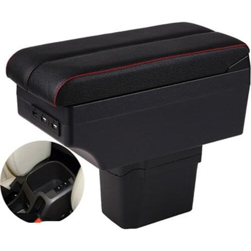 For Cruze armrest box central content box interior Cruze Armrests Storage car-styling accessories part with USB