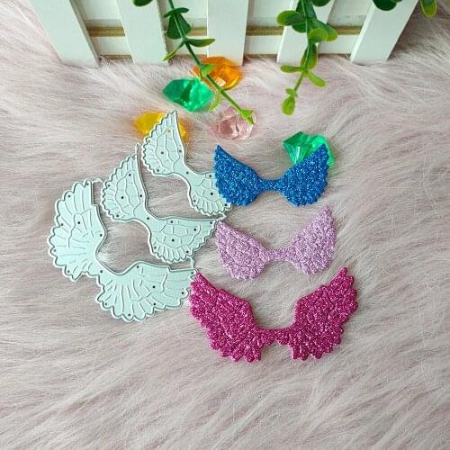 New three kinds of Wings Metal cutting Mould DIY embossed Paper Photo album greeting Card Gift making cutting Mould