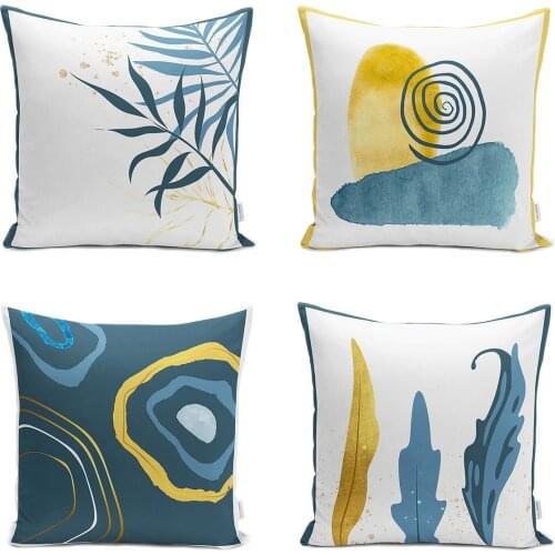 Cushions pillow Home Decoration 4 Modern and Throw Cover Set 43*43 Stylish Design