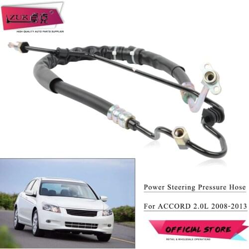 ZUK Power Steering Pump Feed Pressure Hose Pipe Tube For HONDA ACCORD 2008 2009 2010 2011 2012 2013 Left Hand Drive Cars