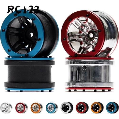 1:10 4P 2.2" Beadlock Wheel Rim Wheel Hub Fit RC Rock Crawler Car FOR RR10 Wraith TRX-4 KM2 YETI 90020 90048 90056 NEW ENRON