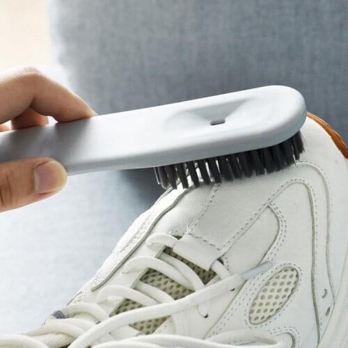 1Pcs New Long Handle Cleaning Brush Boot Shoes Laundry Cleaner Brush Shoe Care Portable Brush Shoe Brush Home Bathroom Cocina