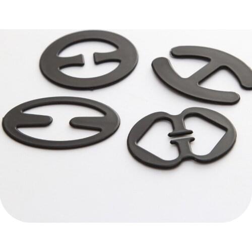 5 Pcs/lot Visible Bras Buckles Anti-slip Buckles Plastic Invisible Shoulder Strap Buckles Underwear Accessories Backless Buckles