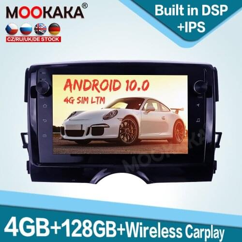 128GB Carplay Android 10.0 Car Multimedia Player for Toyota Reiz Mark X 2011+ Auto Radio GPS Navigation Audio Stereo Head Unit